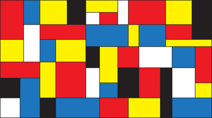 Mondrian background