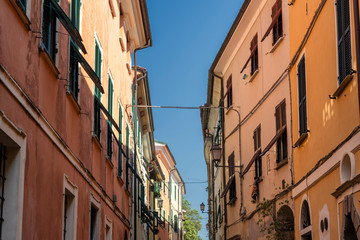 Street of Castelnuovo Magra, Liguria