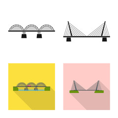 Fototapeta na wymiar Vector design of connection and design sign. Collection of connection and side stock vector illustration.