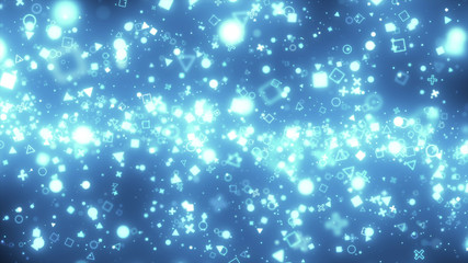 キラキラパーティクルエフェクト Wall Mural Wallpaper Murals Picochi キラキラパーティクルエフェクト Wall Mural Wallpaper Murals Picochi
