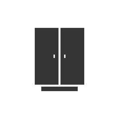 Cabinet icon. Cupboard icon. New trendy cabinet vector illustration symbol. eps file..