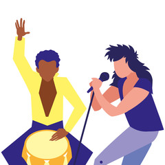 people musicians concert event design