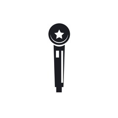 microphone icon vector