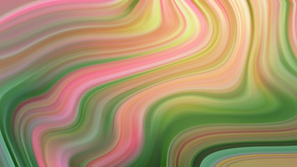Obraz premium Swirl lines of pink, green, and yellow marble texture for a background.
