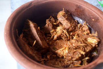 Rich, delicious Sri Lankan jackfruit curry