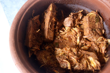 Rich, delicious Sri Lankan jackfruit curry