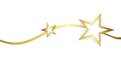 Stern band Sterne Star Stars Hintergrund Banner Gold