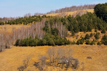 rural landscape Apuseni mountains