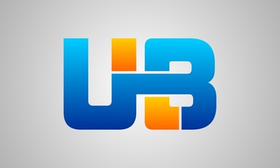 Abstract UB alphabet vector