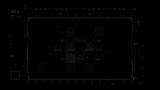 Futuristic user interface design element Video overlay 010
