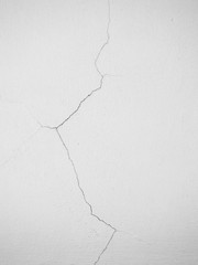 crack white wall background
