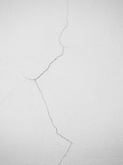 crack white wall background