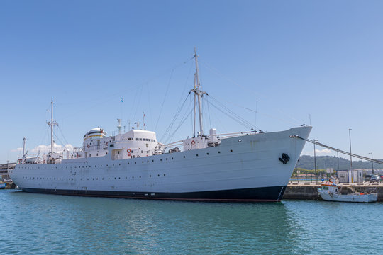 Navire h&ocirc;pital &agrave; Viana do Castelo, Portugal