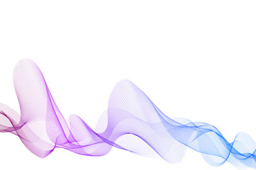 flowing lines abstract background