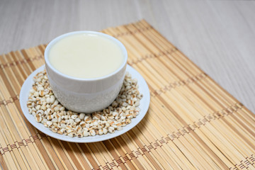 Soy beans are good for health.