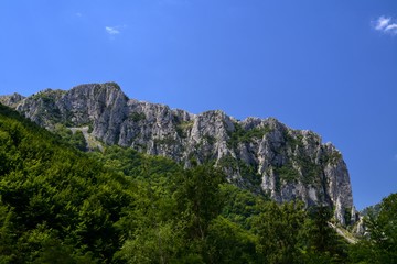 Fototapeta na wymiar rocky landscape in Apuseni Mountains