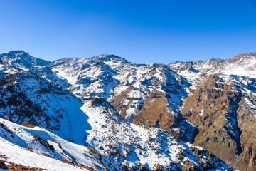 Vista do Valle Nevado - Santiago Chile - América do Sul