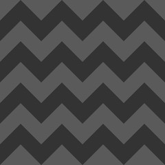 Grey and Black Horizontal Geometric Zigzag Seamless Pattern