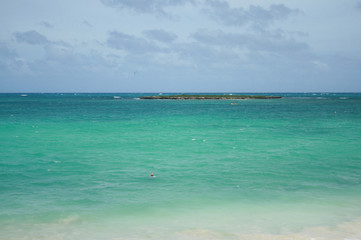 sea and blue sky