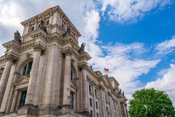 Reichstag building, the seat of the German parliament