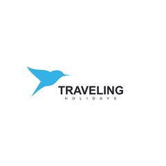 travel logo template logo design vector
