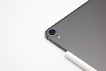 apple ipad isolated with white background