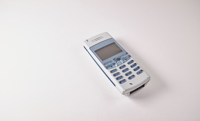 mobile phone isolated on white background