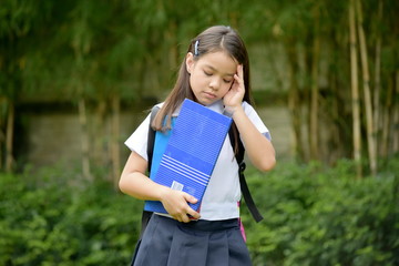 Fototapeta premium Sad Catholic Minority Person
