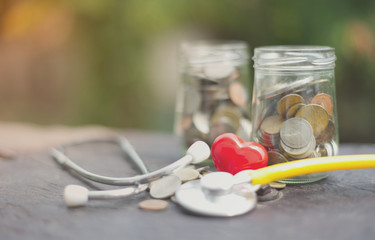 saving money for health.