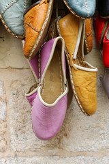 handmade colorful shoes - gaziantep tuırkey