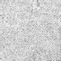 Abstract halftone texture. Chaotic background of black dots on white