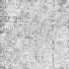 Abstract halftone texture. Chaotic background of black dots on white