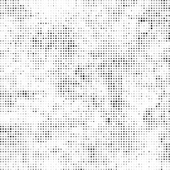Abstract halftone texture. Chaotic background of black dots on white