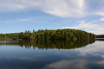 Obraz premium LAKE FISHING