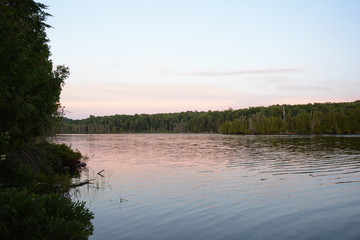 Obraz premium LAKE FISHING