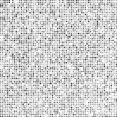 Abstract halftone texture. Chaotic background of black dots on white