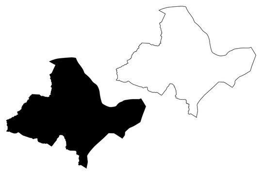 Ocotepeque Department (Republic of Honduras, Departments of Honduras) map vector illustration, scribble sketch Ocotepeque map..