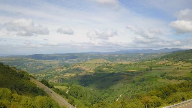 VALLEYS AND MOUNTAINS OF CAUREL..LIVESTOCK REGION. WAY OF SANT JAMES