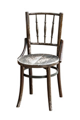 old wooden chair