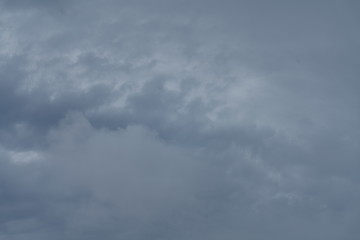 Cloudy sky weahter