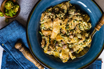 Georgian lobio dish
