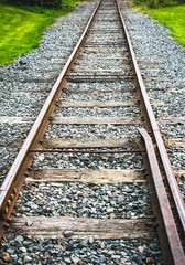 Obraz premium Train tracks