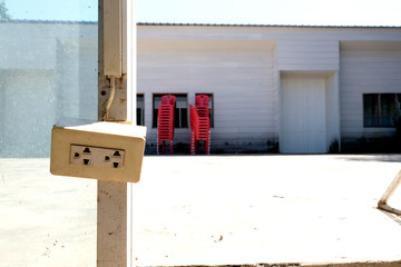 Old outlet and The deterioration of the power switch makes it dangerous to use. And cause a fire