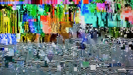 Color tv weak signal (16:9 aspect ratio)