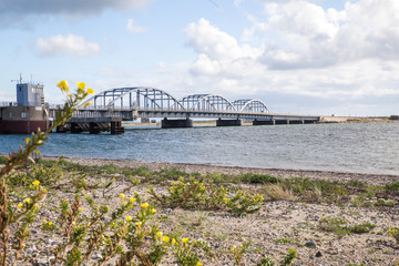 Bogenbrücke bei Oddesund in Thy Dänemark