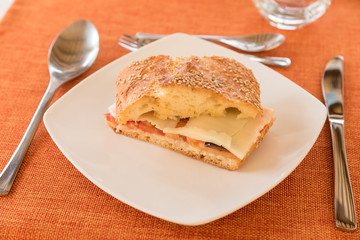 Sicilian Cracked Bread Italy