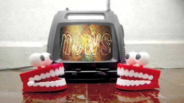 two fun toys talk about the NEWS 