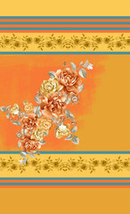 background with floral ornament