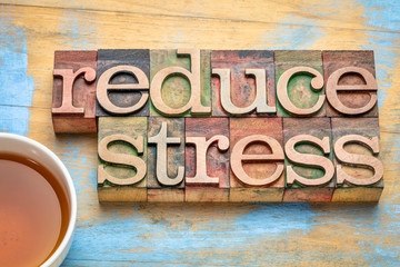 reduce stress reminder in wood type