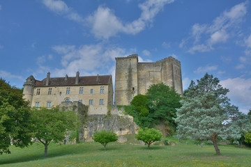 Fototapeta na wymiar chateau d'excideuil